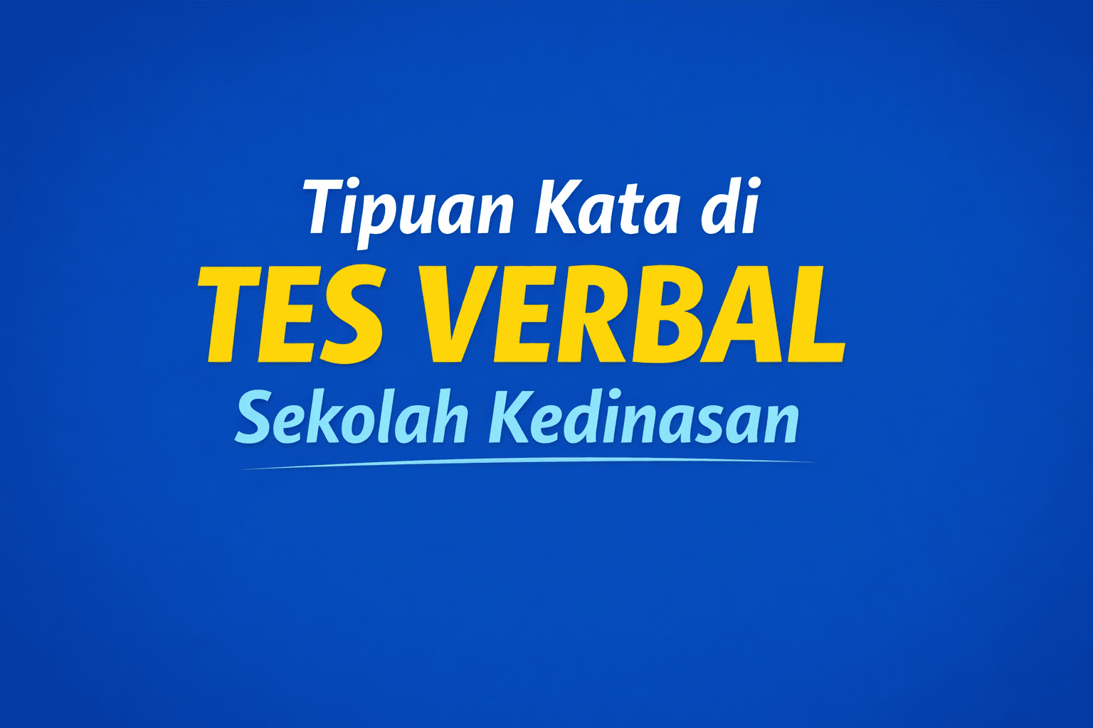 Sekolah Kedinasan