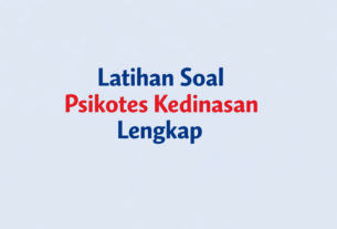 Soal Psikotes Sekolah Kedinasan