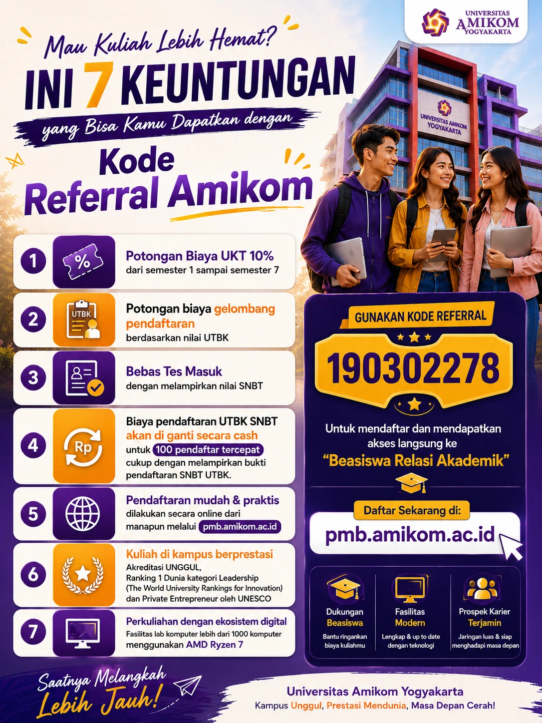 7 Benefit kode referral amikom 190302278